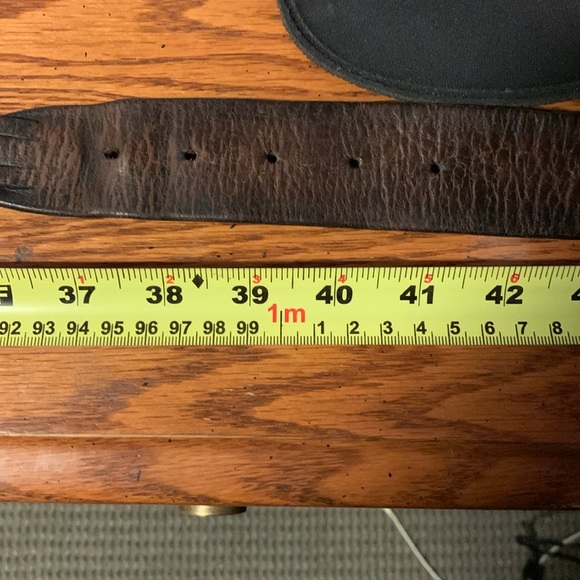 Old Navy brown leather belt 37-41 - Picture 3 of 4